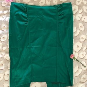 Torrid Emerald Green Pencil Skirt
